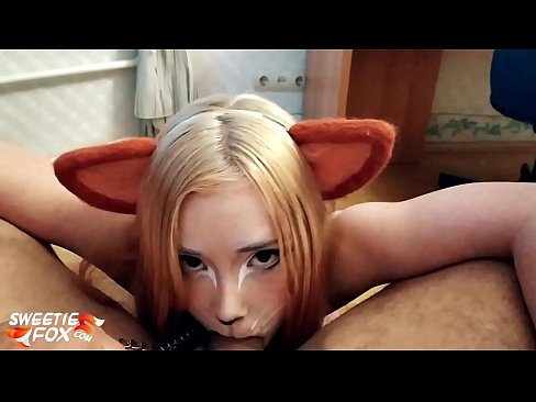 ❤️ Kitsune ਉਸ ਦੇ ਮੂੰਹ ਵਿੱਚ ਡਿਕ ਅਤੇ ਕਮ ਨਿਗਲ ਘਰੇਲੂ ਪੋਰਨ ❌❤